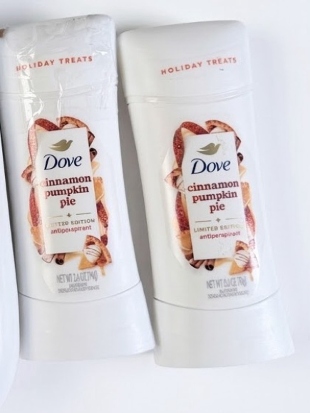 Dove Cinnamon Pumpkin Pie Antiperspirants (set of 2)